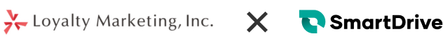Loyalty Marketing, inc. × SmartDrive logo